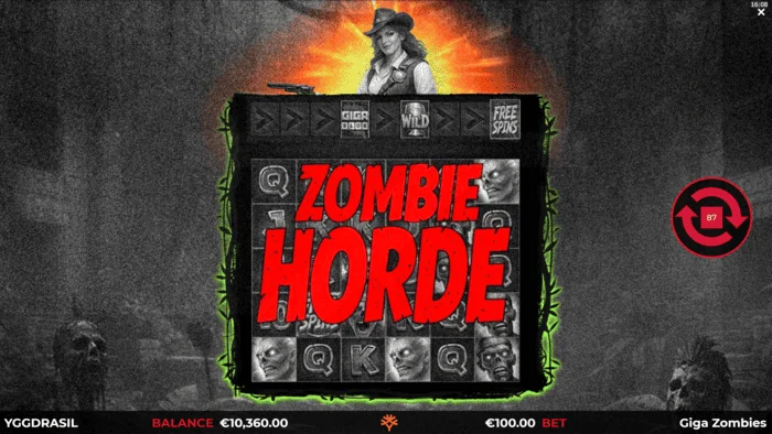 Giga Zombies - makaralarda zombi sürüsü